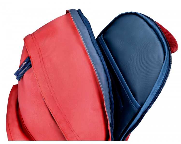 Mochila antartik basic pack con bolsillo para portatil granate 20 l 300x160x420 mm