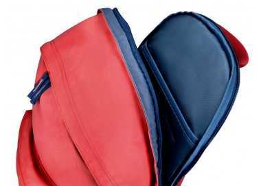 Mochila antartik basic pack con bolsillo para portatil granate 20 l 300x160x420 mm