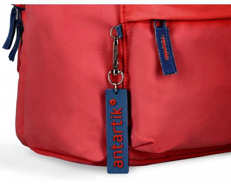 Mochila antartik basic pack con bolsillo para portatil granate 20 l 300x160x420 mm