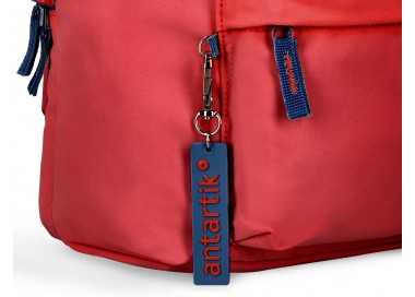 Mochila antartik basic pack con bolsillo para portatil granate 20 l 300x160x420 mm