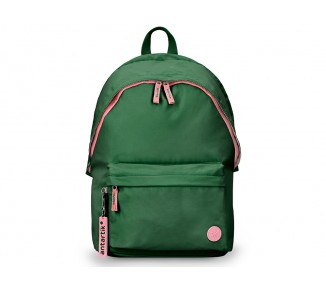 Mochila antartik basic pack con bolsillo para portatil verde 20 l 300x160x420 mm