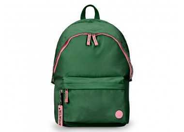 Mochila antartik basic pack con bolsillo para portatil verde 20 l 300x160x420 mm