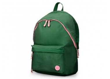 Mochila antartik basic pack con bolsillo para portatil verde 20 l 300x160x420 mm