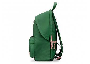 Mochila antartik basic pack con bolsillo para portatil verde 20 l 300x160x420 mm