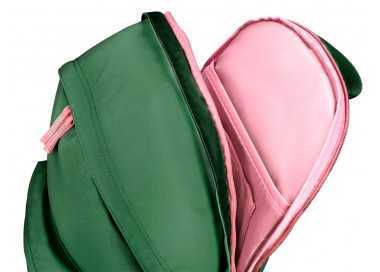 Mochila antartik basic pack con bolsillo para portatil verde 20 l 300x160x420 mm