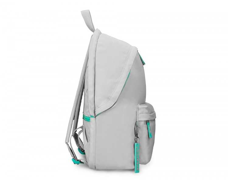 Mochila antartik basic pack con bolsillo para portatil gris 20 l 300x160x420 mm