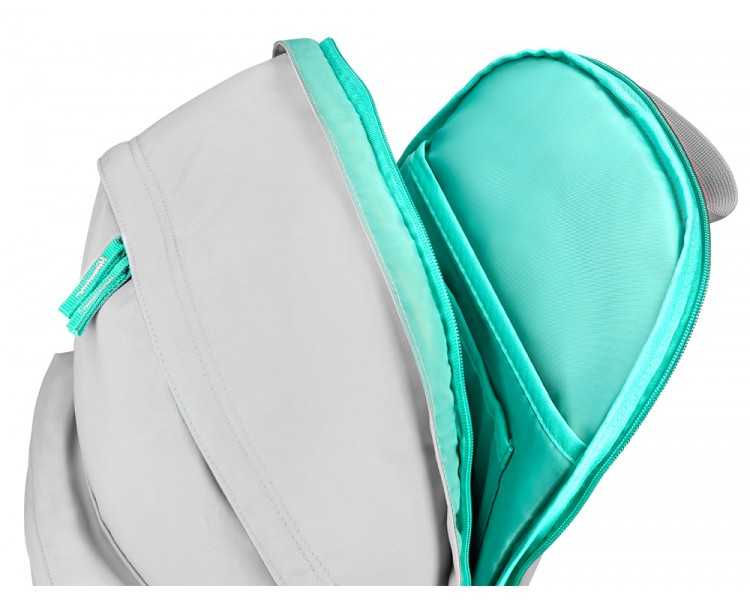 Mochila antartik basic pack con bolsillo para portatil gris 20 l 300x160x420 mm