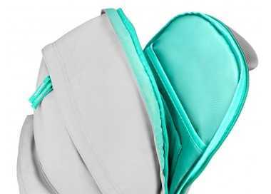 Mochila antartik basic pack con bolsillo para portatil gris 20 l 300x160x420 mm