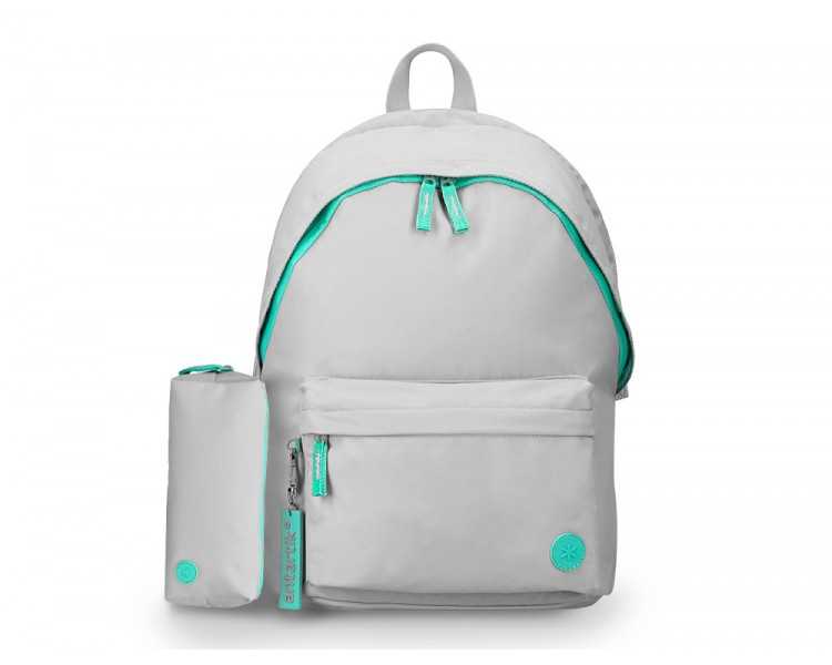 Mochila antartik basic pack con bolsillo para portatil gris 20 l 300x160x420 mm