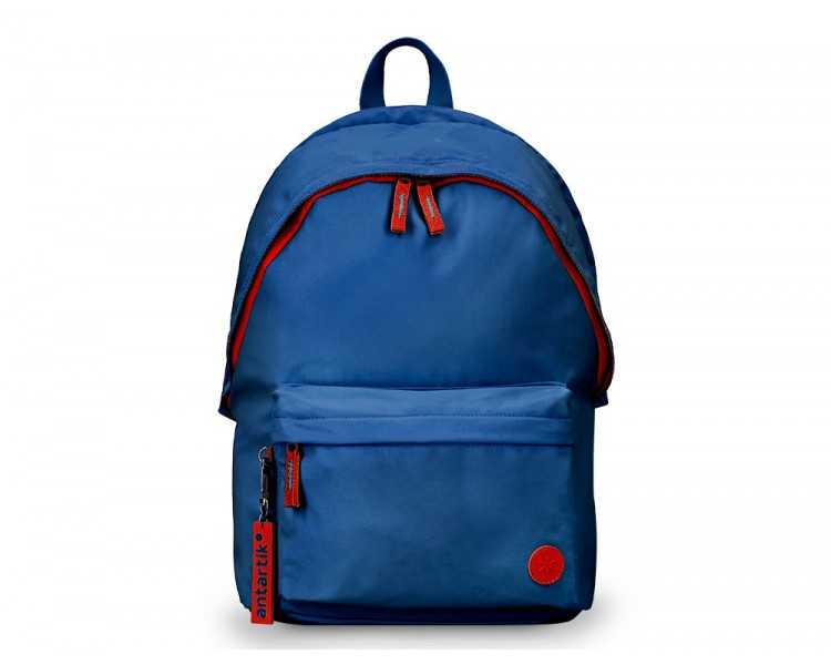 Mochila antartik basic pack con bolsillo para portatil azul marino 20 l 300x160x420 mm