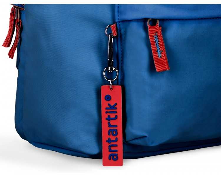 Mochila antartik basic pack con bolsillo para portatil azul marino 20 l 300x160x420 mm