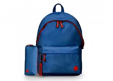 Mochila antartik basic pack con bolsillo para portatil azul marino 20 l 300x160x420 mm