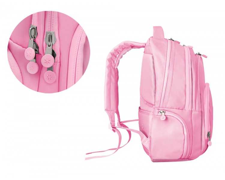 Mochila antartik fusion flex multibolsillo rosa 19 l 450x180x300 mm