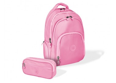 Mochila antartik fusion flex multibolsillo rosa 19 l 450x180x300 mm