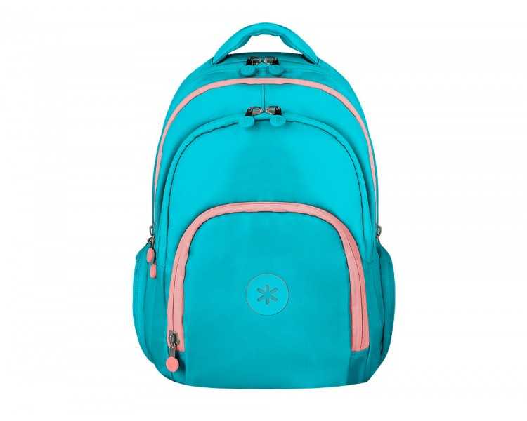 Mochila antartik fusion flex multibolsillo turquesa 19 l 450x180x300 mm