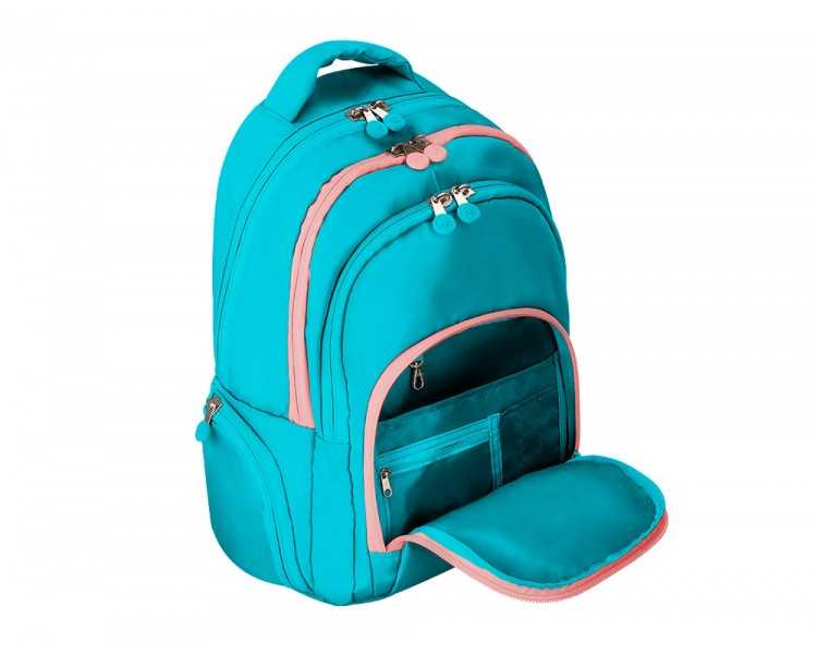 Mochila antartik fusion flex multibolsillo turquesa 19 l 450x180x300 mm