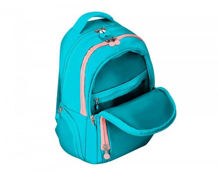 Mochila antartik fusion flex multibolsillo turquesa 19 l 450x180x300 mm