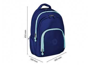 Mochila antartik fusion flex multibolsillo azul marino 19 l 450x180x300 mm
