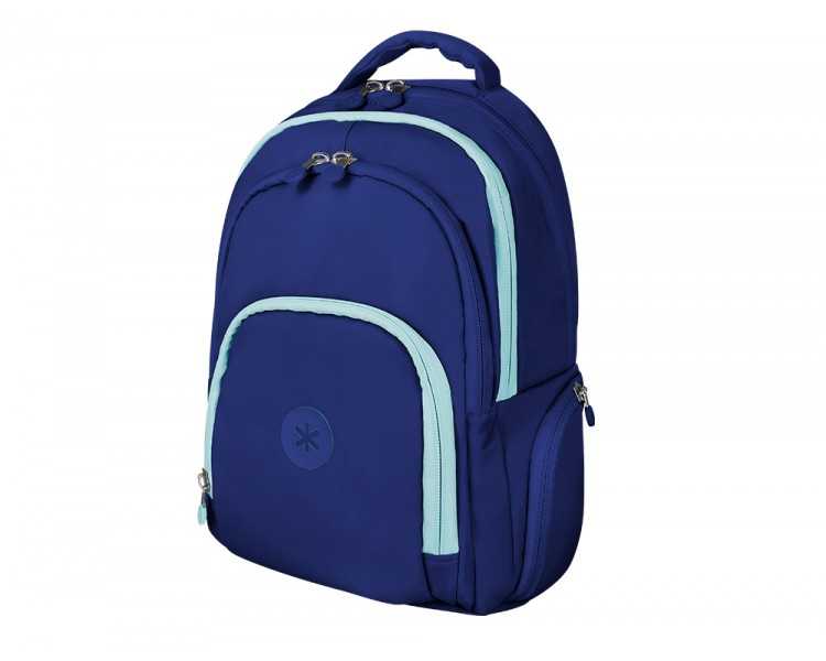 Mochila antartik fusion flex multibolsillo azul marino 19 l 450x180x300 mm