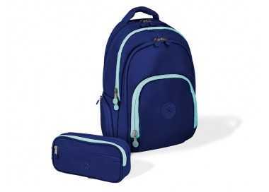 Mochila antartik fusion flex multibolsillo azul marino 19 l 450x180x300 mm