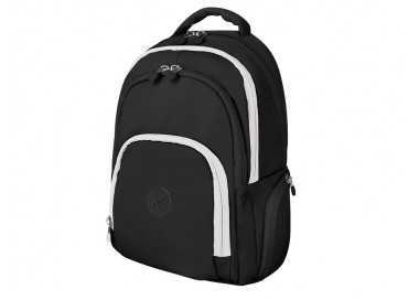 Mochila antartik fusion flex multibolsillo negro 19 l 450x180x300 mm