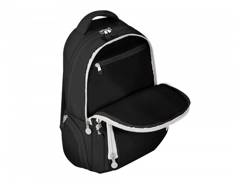 Mochila antartik fusion flex multibolsillo negro 19 l 450x180x300 mm