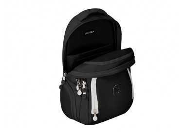 Mochila antartik fusion flex multibolsillo negro 19 l 450x180x300 mm