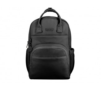 Mochila antartik glow bags con acolchado para portatil 15'' negro 25 l 440x150x310 mm