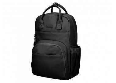 Mochila antartik glow bags con acolchado para portatil 15'' negro 25 l 440x150x310 mm