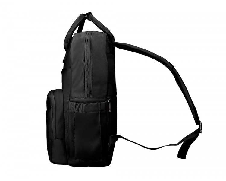 Mochila antartik glow bags con acolchado para portatil 15'' negro 25 l 440x150x310 mm