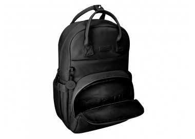 Mochila antartik glow bags con acolchado para portatil 15'' negro 25 l 440x150x310 mm