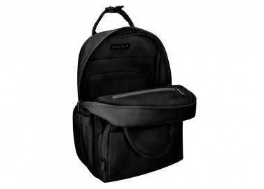 Mochila antartik glow bags con acolchado para portatil 15'' negro 25 l 440x150x310 mm
