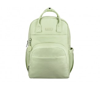 Mochila antartik glow bags con acolchado para portatil 15'' verde 25 l 440x150x310 mm