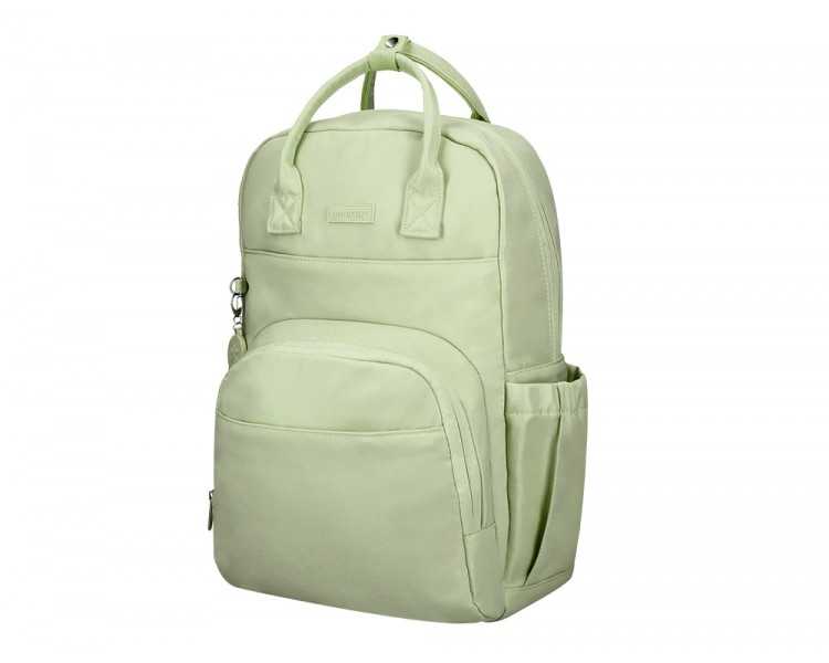 Mochila antartik glow bags con acolchado para portatil 15'' verde 25 l 440x150x310 mm