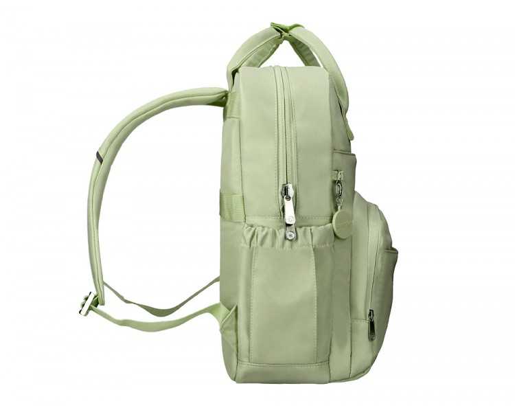 Mochila antartik glow bags con acolchado para portatil 15'' verde 25 l 440x150x310 mm
