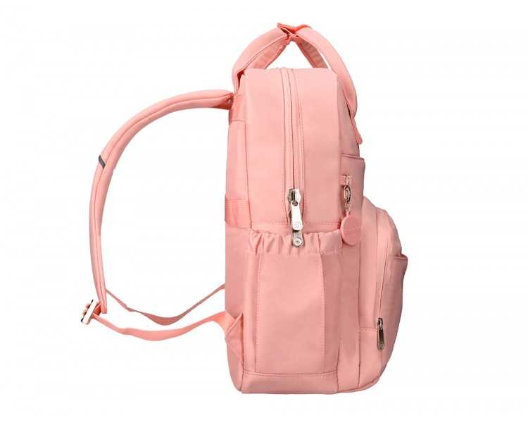 Mochila antartik glow bags con acolchado para portatil 15'' rosa 25 l 440x150x310 mm
