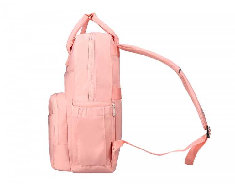 Mochila antartik glow bags con acolchado para portatil 15'' rosa 25 l 440x150x310 mm