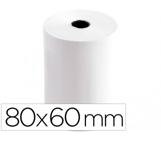 Rollo sumadora termico greening 80 mm ancho x 60 mm diametro sin bisfenol a papel de 70 g/m2