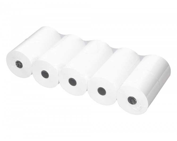 Rollo sumadora termico greening 57 mm ancho x 60 mm diametro sin bisfenol a papel de 70 g/m2