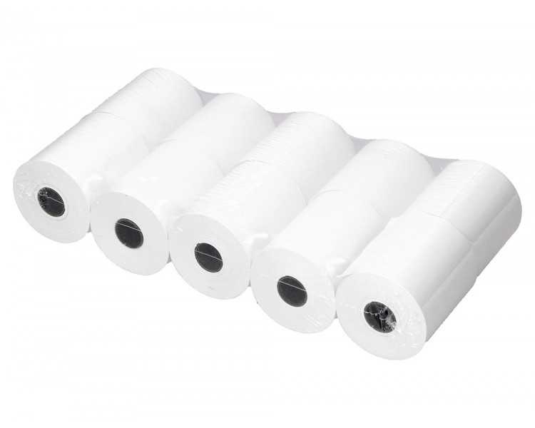 Rollo sumadora termico greening 57 mm ancho x 47mm diametro para tpv sin bisfenol a papel de 70 g/m2