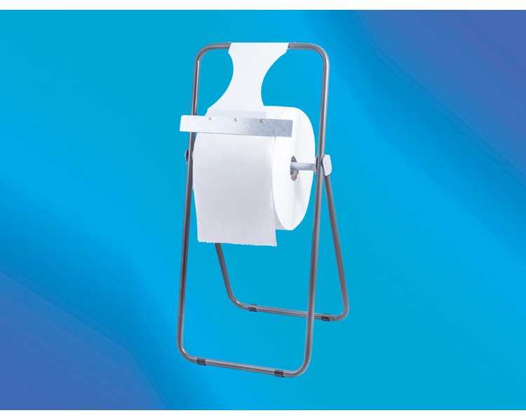 Portabobina industrial jofel metalico suelo con sierra de corte para bobinas de hasta 500 m 850x418x445 mm