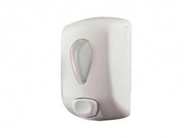 Dispensador gel lavamanos dahi abs color blanco capacidad 0,9l 210x128x90 mm
