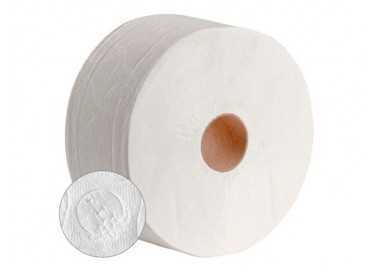 Papel higienico dahi jumbo 2 capas celulosa blanca 140 mt mandril 45 mm pack de 18 rollos Papel higienico dahi jumbo 2 capas celulosa blanca 140 mt mandril 45 mm pack de 18 rollos