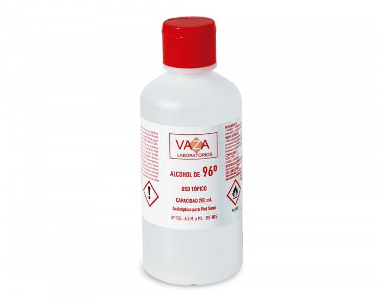 Alcohol kelsia vaza de 96º bote de 250 ml