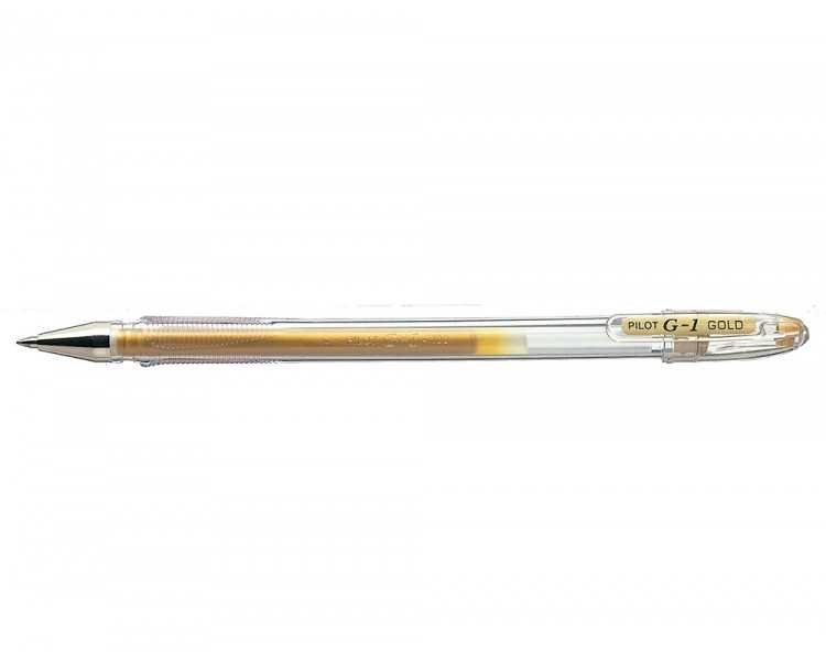 Boligrafo pilot g1 tinta gel oro