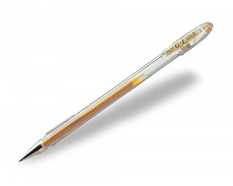 Boligrafo pilot g1 tinta gel oro