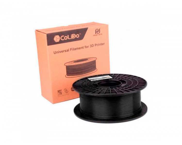 Filamento 3d colido gold pla 1,75 mm 1 kg negro