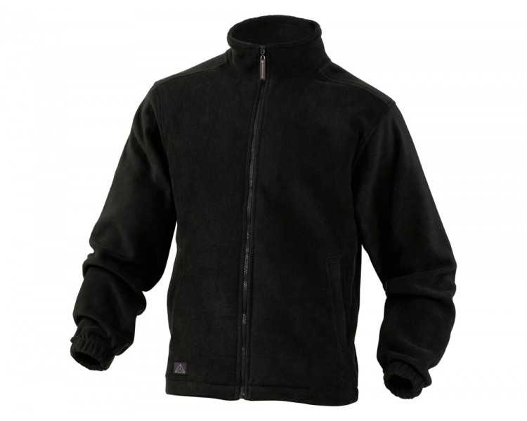 Chaqueta deltaplus polar con cremallera 2 bolsillos color negro talla xl