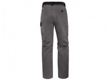 Pantalon de trabajo deltaplus cintura ajustable 5 bolsillos color gris verde talla m Pantalon de trabajo deltaplus cintura ajustable 5 bolsillos color gris verde talla m