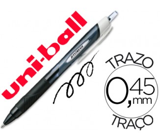 Boligrafo uni-ball jet stream sport sxn-150e tinta hibrida negro